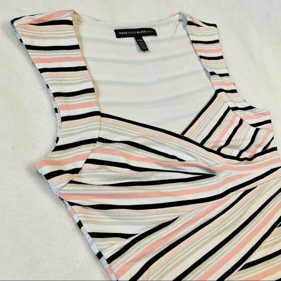WHBM Striped Bandage Top - Picture 4 of 6